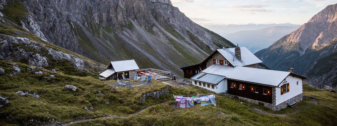 Württemberger Haus in den Lechtaler Alpen, © Tirol Werbung/Dominik Gigler