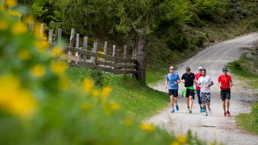 Laufen in der Gruppe macht am meisten Spaß – beim Achensee Laufcamp 2024, © Achensee Tourismus