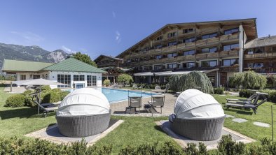 Garten Pool Hotel Pirchnerhof 4* Tirol