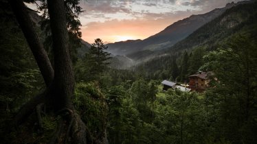 View of the Kaisertal Valley with the Hans-Berger-Haus, © TVB Kufsteinerland/Lolin