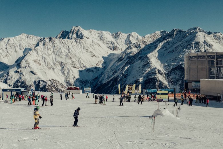 Unser Tipp für den Einstieg ins Skigebiet: Das Giggijoch.