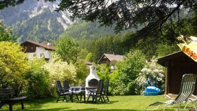 Grillplatz im Garten