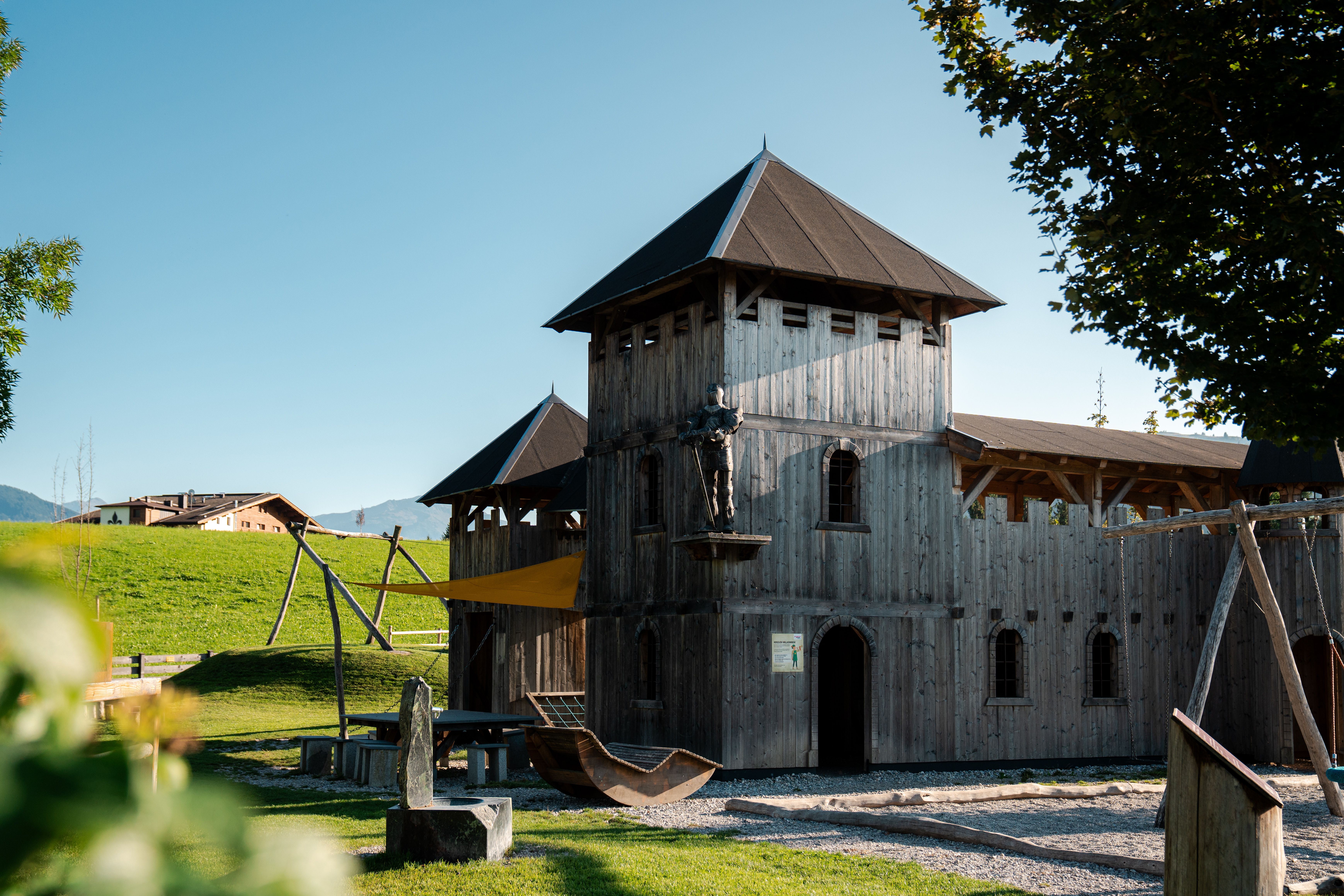 Itter im Sommer, Spielplatz