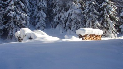 Wintertraum auf die Berrettungshütte-Haus Wechner