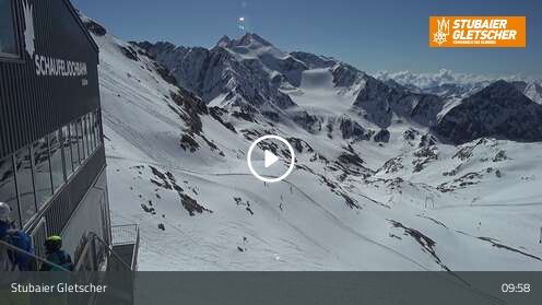 Webcam Schaufeljoch Bergstation