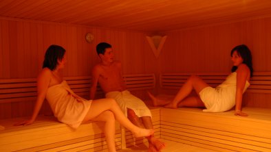 Finnische Sauna - täglich ab 15.00 Uhr