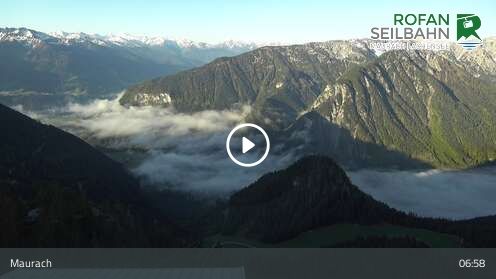 Webcam Rofan - Seilbahn Bergstation