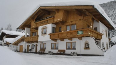 Unser Haus im Winter