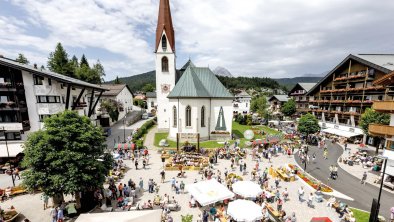 Events am Dorfplatz in Seefeld, © Region Seefeld