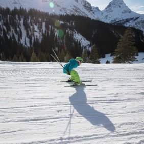 Amelie Ogris fährt am liebsten Schuss, © Tirol Werbung/Lisa Hörterer