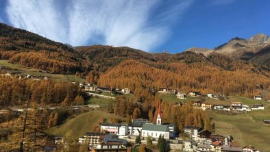 Aussicht vom Haus auf Sölden