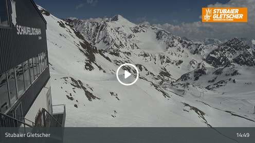 Webcam Schaufeljoch Bergstation