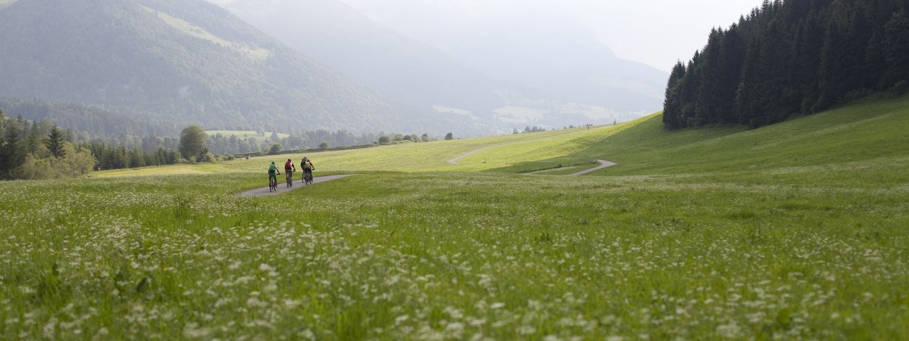 Radfahren in der Region Kaiserwinkl, © Tirol Werbung/Oliver Soulas