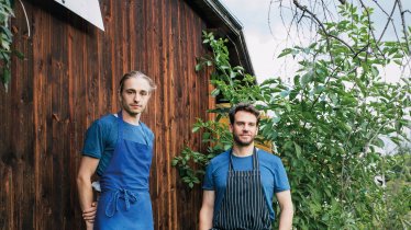 Zwei Mann, ein Laden: Mit ihrem eigenen Restaurant haben sich Waal Sterneberg (links) und Thomas Kluckner einen Traum erf&uuml;llt.
