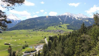 Blick vom Panoramaweg nach Lermoos