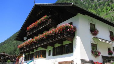 Joerglerhof Vals Sommer außen