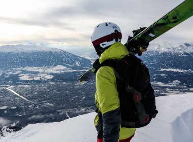 Hafelekar Ausblick Innsbruck Patscherkofel Ski (c) Carlos Blanchard_Tirol Werbung