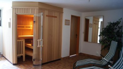 Sauna im Haus