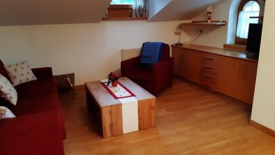 Wohnzimmer Ferienwohnung Reitherspitz