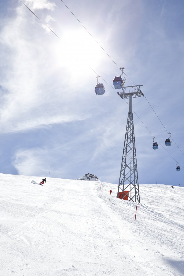 Eine Piste nur für sich allein - diesen Traum kann man sich in Obergurgl erfüllen., © Tirol Werbung - Klaus Kranebitter