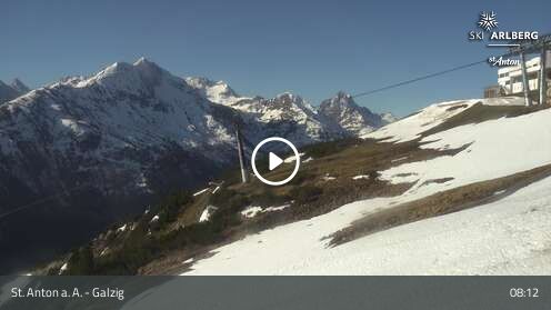 Webcam Galzig Bergstation