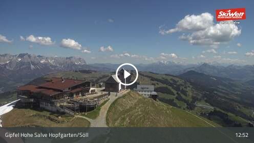 Webcam Gipfel Hohe Salve - Söll