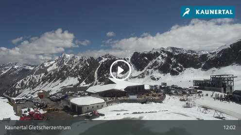 Webcam Kaunertaler Gletscherzentrum
