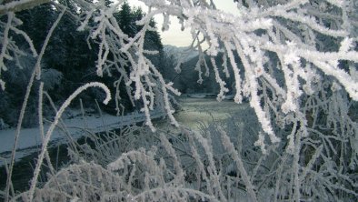 der Lech im Winter