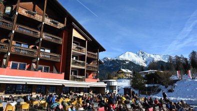 Winter Terrasse