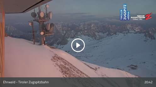 Webcam Tiroler Zugspitzbahn Bergstation