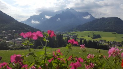 Blick vom Balkon