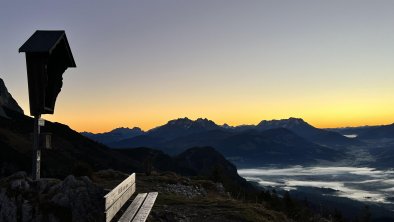 Sonnenaufgang am Bergsteigergrab