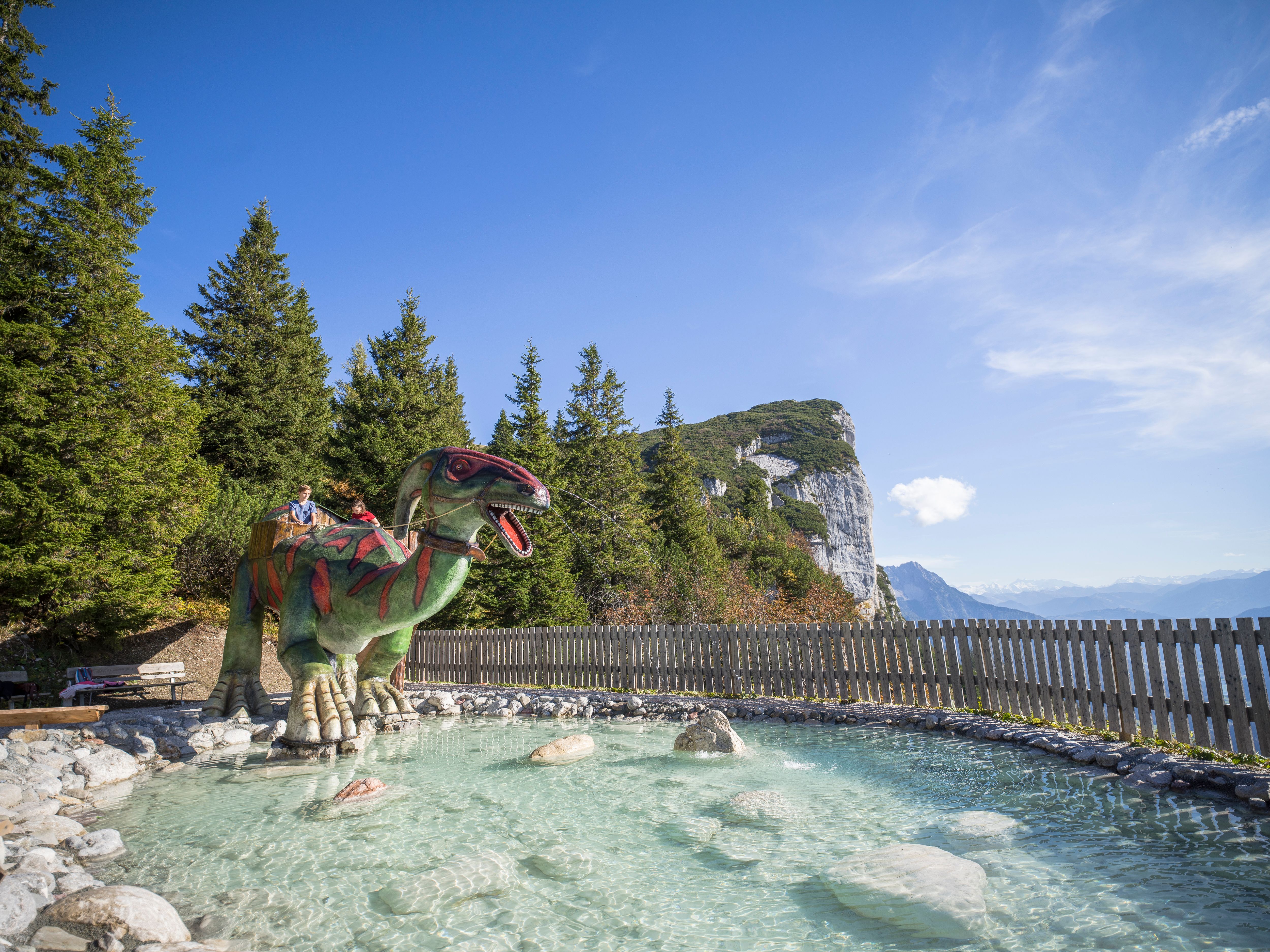 Triassic Park Steinplatte, Dinosaurierfigur