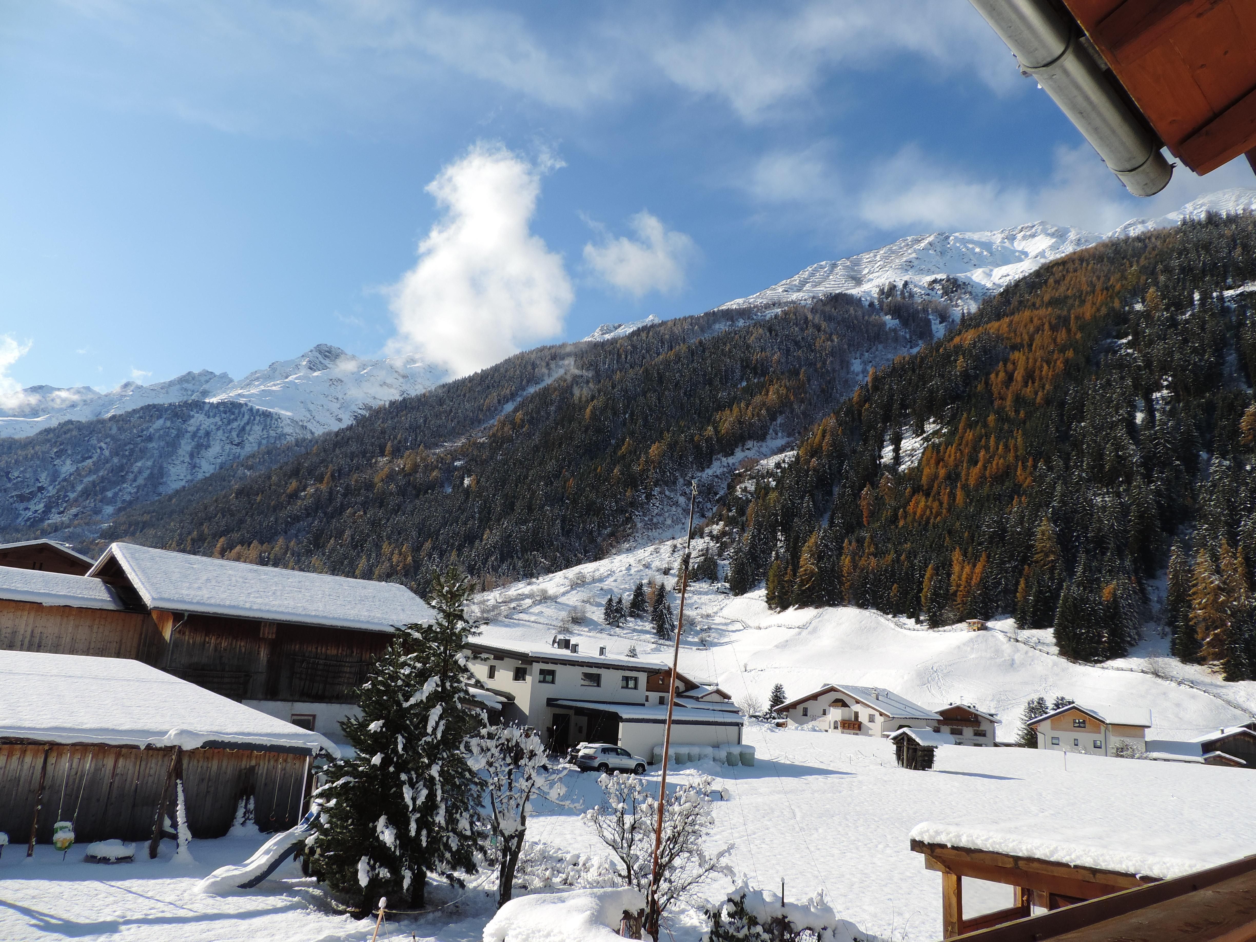 Aussicht Haus Renate im Winter