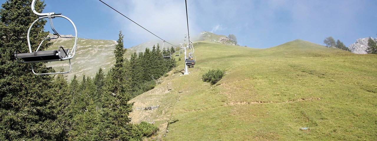 Sessellift Untermarkter Alm & Alpjoch, © Imster Bergbahnen