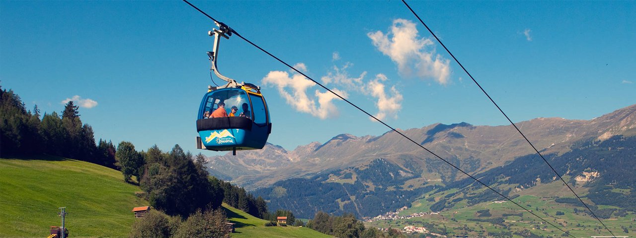 Gondelbahn Fendels-Ried, © TVB Tiroler Oberland