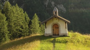 Adlerweg-Etappe 11: Kapelle bei Hallerangeralm, © Tirol Werbung/Holger Gassler