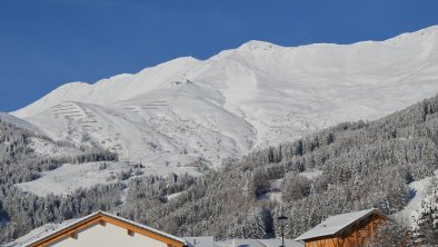 Ausblick Zimmerfenster, Skigebiet, Winter