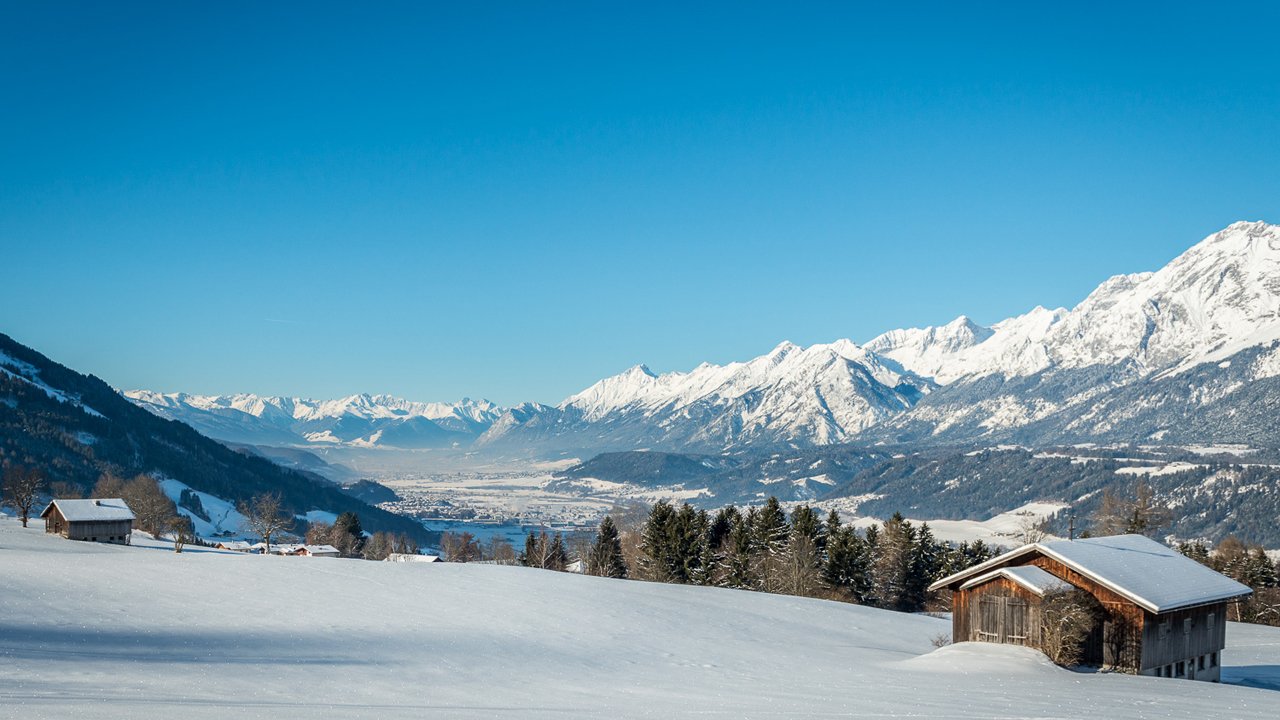 Blick vom Weerberg ins Inntal, © Silberregion Karwendel