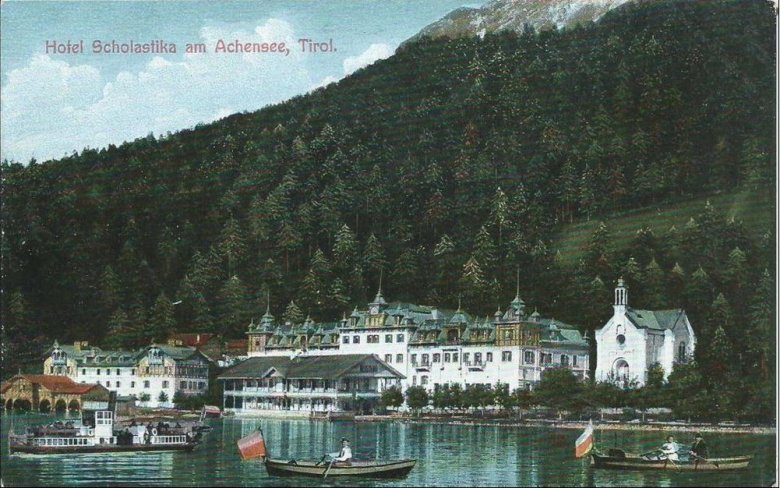 Eine prachtvolle Unterkunft am Achensee: das Grand Hotel Scholastika.