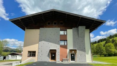 Kletterwand Sportgästehaus Unterberg