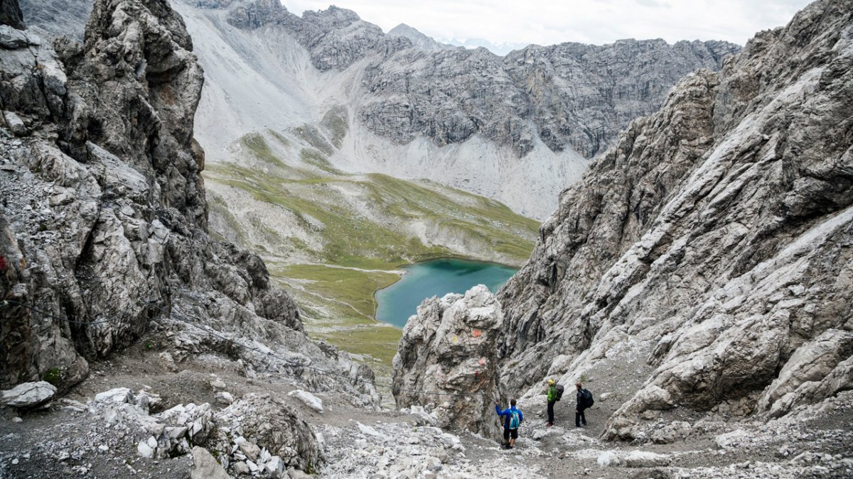 Adlerweg: Von der Hanauerhütte Richtung Württemberger Haus, © Tirol Werbung