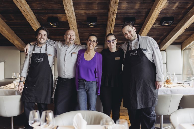 Das Team vom OOBEN im Mooser, © Christoph Schöch