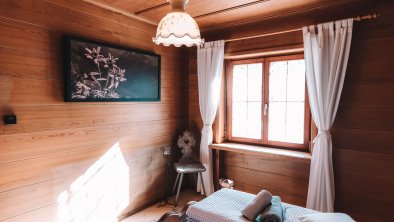 Alpenherz Chalet - Schlafzimmer Doppelbett