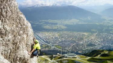 Klettern in der Region Innsbruck, © TVB Region Innsbruck